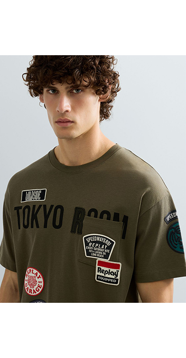 TOKYOパッチ リラックスTシャツ 詳細画像